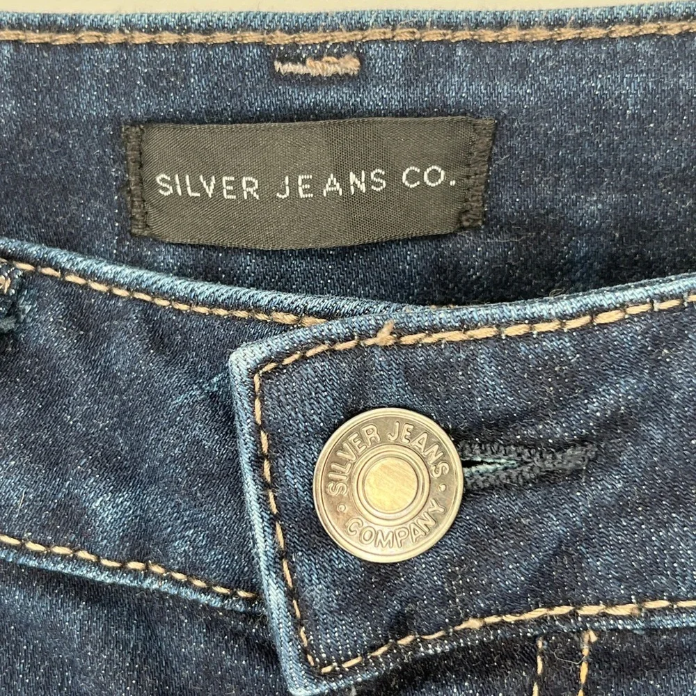 Silver Jeans Avery Slim Boot Jeans Women 28x33 Tall Wash Stretch Y2K‎ Bootcut